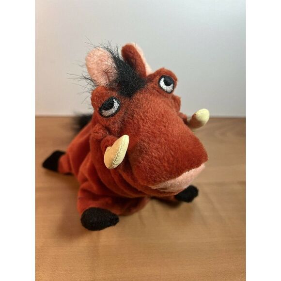 Walt Disney World exclusive Vintage 1990s Pumba bean bag plush - Picture 1 of 8